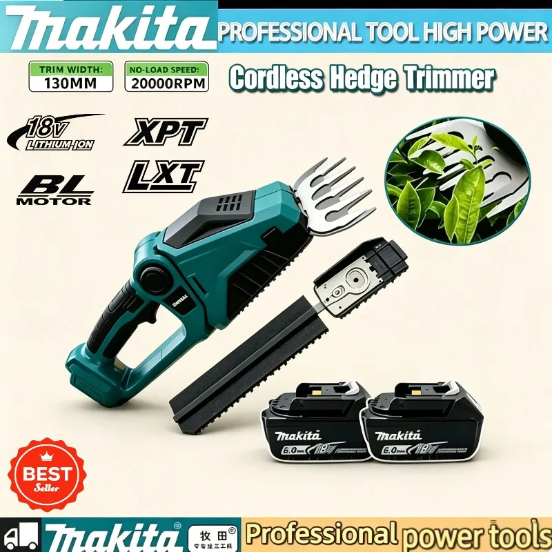 makita-cordless-handheld-hedge-grass-trimmer-–-18v-battery-powered-2-in-1-mini-shears-for-garden-shrubbery-maintenance