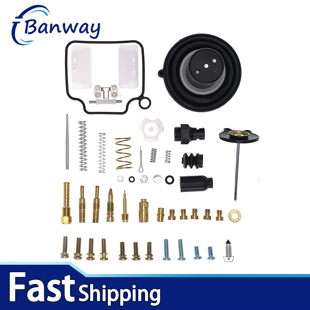 

Carburetor Repair Kit for Honda Rebel 250 (CMX 250, CA250) Single Carburetor Version, Model Years 1985 - 2016