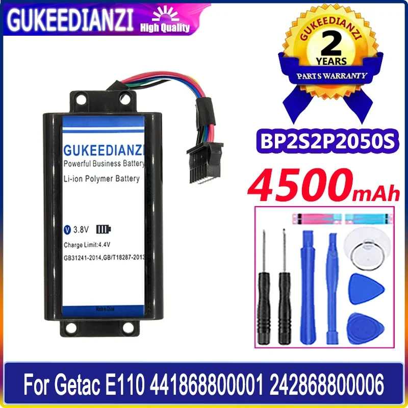 

GUKEEDIANZI Battery BP2S2P2050S 4500mAh For Getac E110 441868800001 242868800006 Batteria