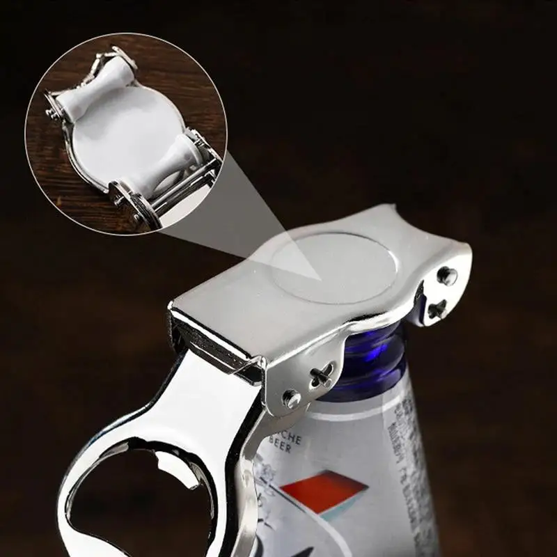 

Многофункциональная открывалка для бутылок, складная кухонная мини-открывалка для консервных банок, гаджеты, гибкая открывалка для бутылок с водой, газировкой, штопор для вина