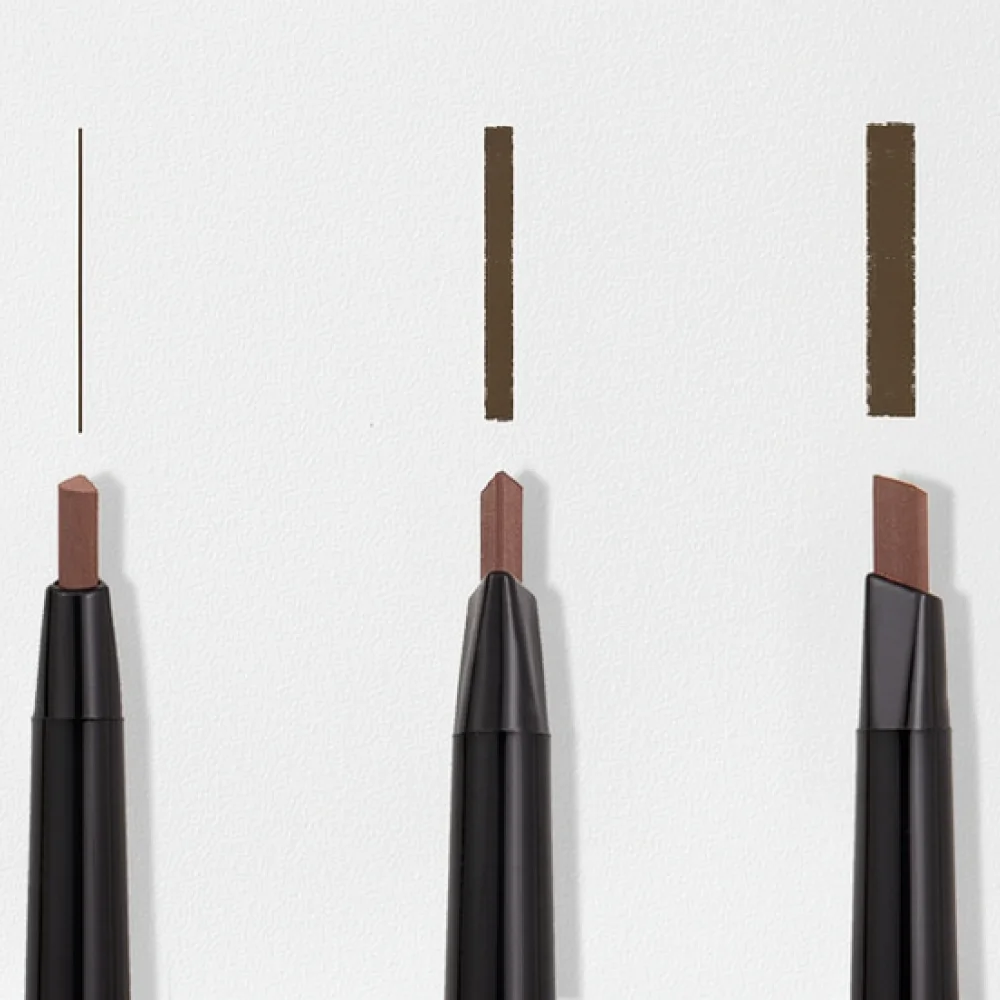 Double Sided Eyebrow Pen Precise Fine Tip Waterproof Sweat Proof Natural Look Matte Brow Shaper Beauty Makeup Tool Supplies