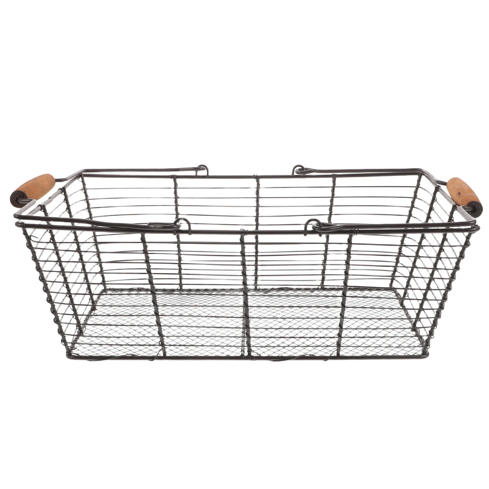 

Металлическая корзина-органайзер для кухонной столешницы в винтажном стиле для хранения столовых приборов, утвари, серебряных изделий, приправ, для кладовой