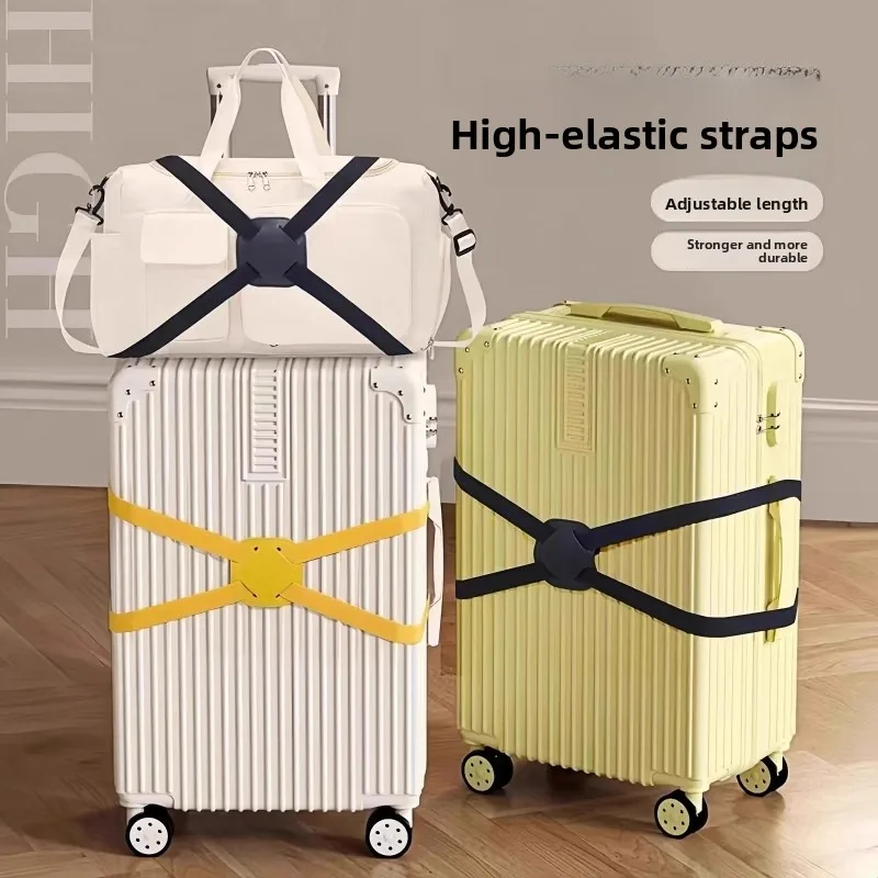 

Cross Elastic Luggage Strap Bag Packing Secure Fixation Belt Travel Bag Protection Strengthening Kiapurden Brand