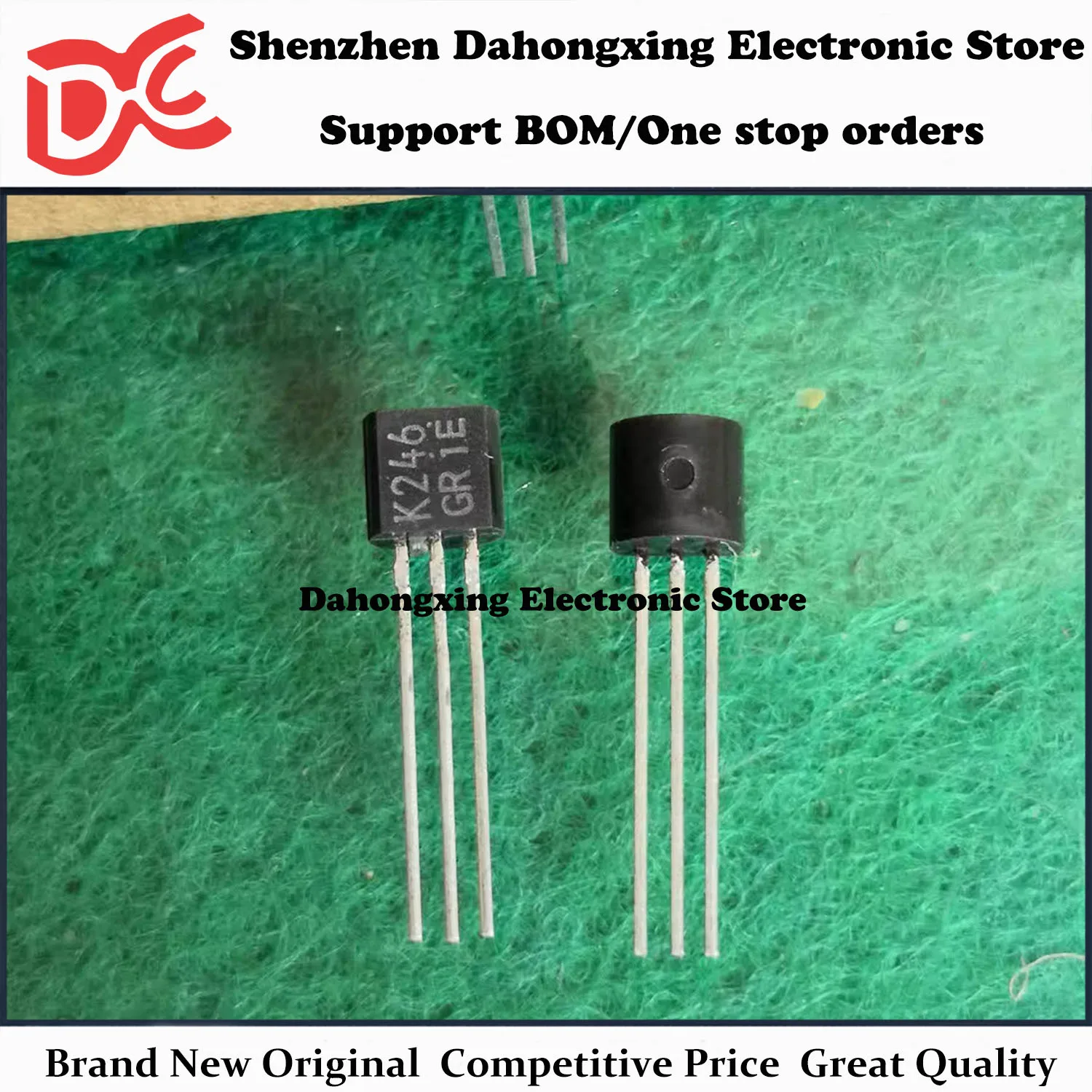 

New Original 10Pairs 2SK246 + 2SJ103 TO-92 Audio Amplifier Transistor Electronic Components Great Quality