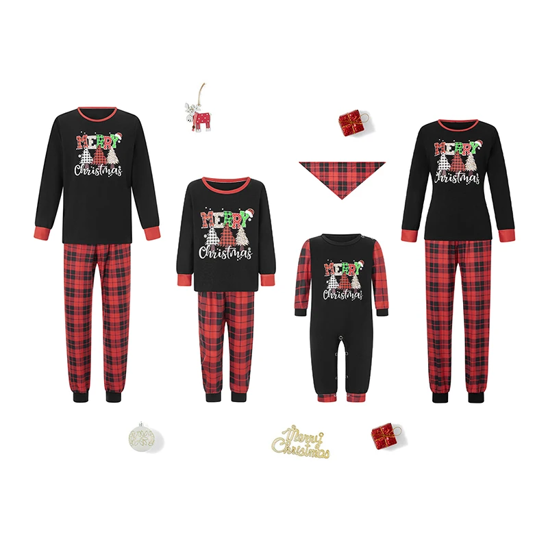 Family Christmas Matching Pajamas Set Christmas Pajamas for Family Christmas PJS Xmas Home Pajamas