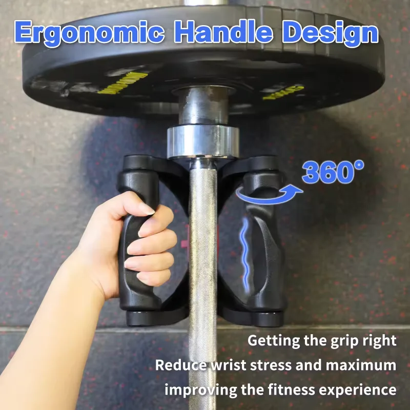 New Design V-Bar Double Handle Cable Machine Attachment for Gym, Pull Down Workout Handle