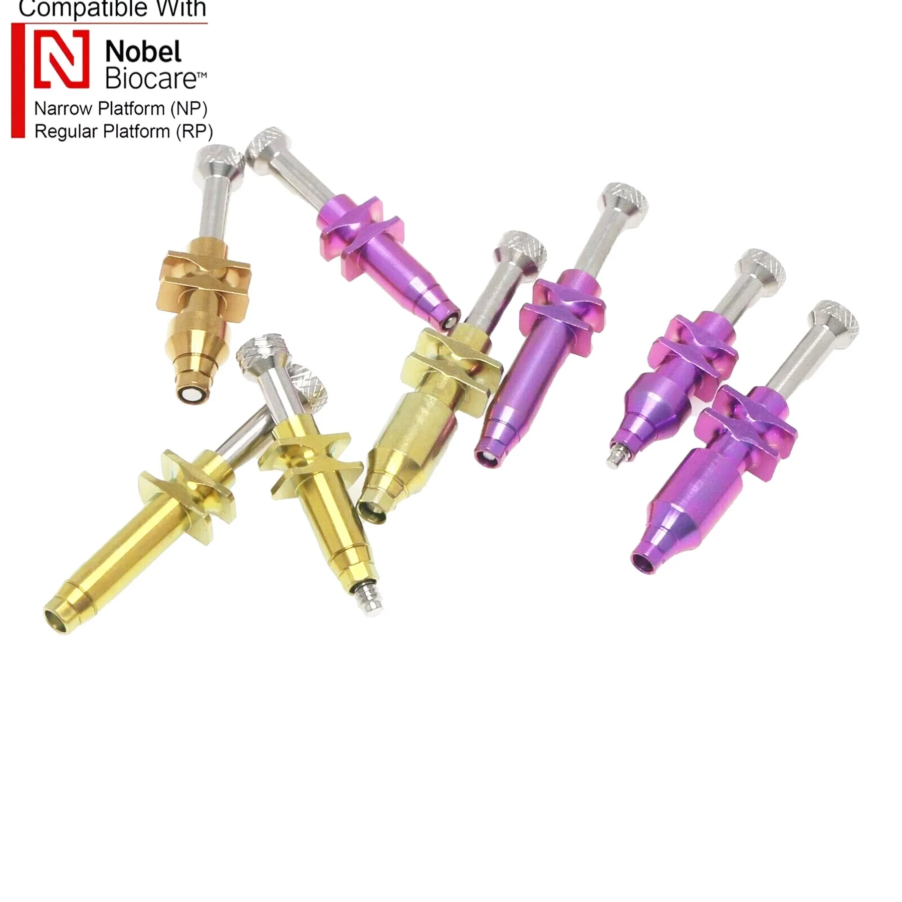 For Compatible Nobel Biocare Impression Coping Transfer Open Tray-Dental Implant Tool NP RP