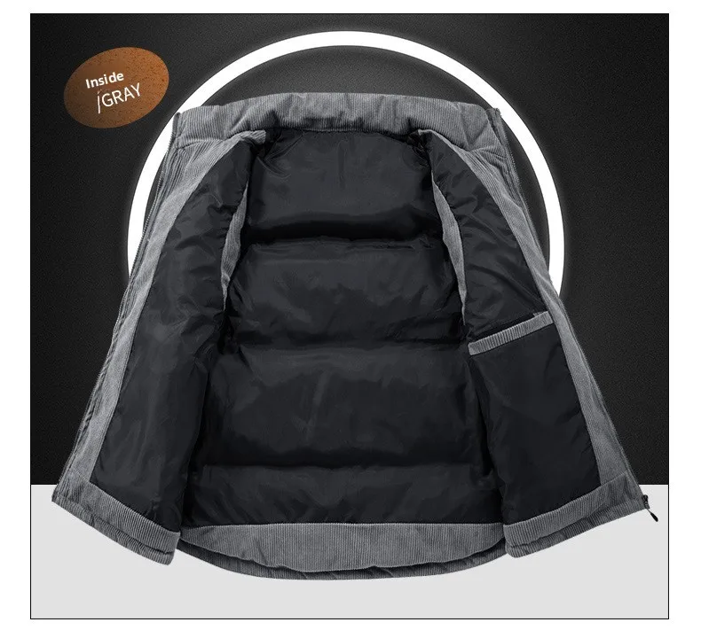 جديد ريترو سروال قصير سترة الرجال الخريف والشتاء العصرية عادية الصوف القطن صدرية دافئة مع سترة الحصان وحقيبة كروسبودي