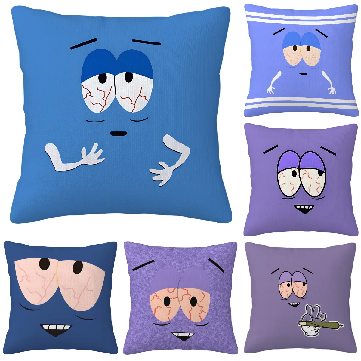 Funny Southpark Towelie Pillowcase Sleeping Pillows Modern Home Decoration Living Room Pillow Covers Decorative Cushions Cover