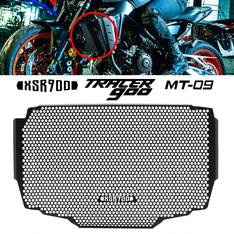 

For YAMAHA MT09 XSR900 Tracer900 Tracer900GT MT 09 XSR TRACER 900 GT Motorcycle Accessories Radiator Guard Radiator Grille Cover