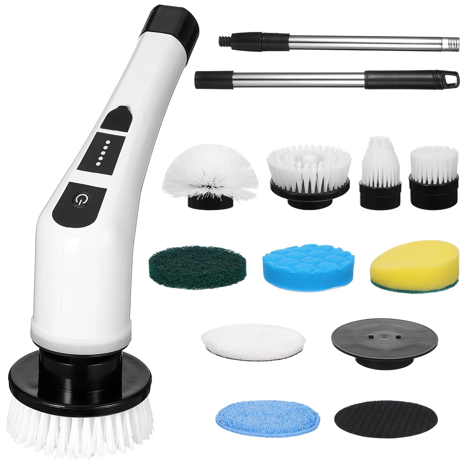 

Electric Scrubber Bathroom Brush Cordless Rechargeable Cleaning Scrubber Floor Cleaning Brush