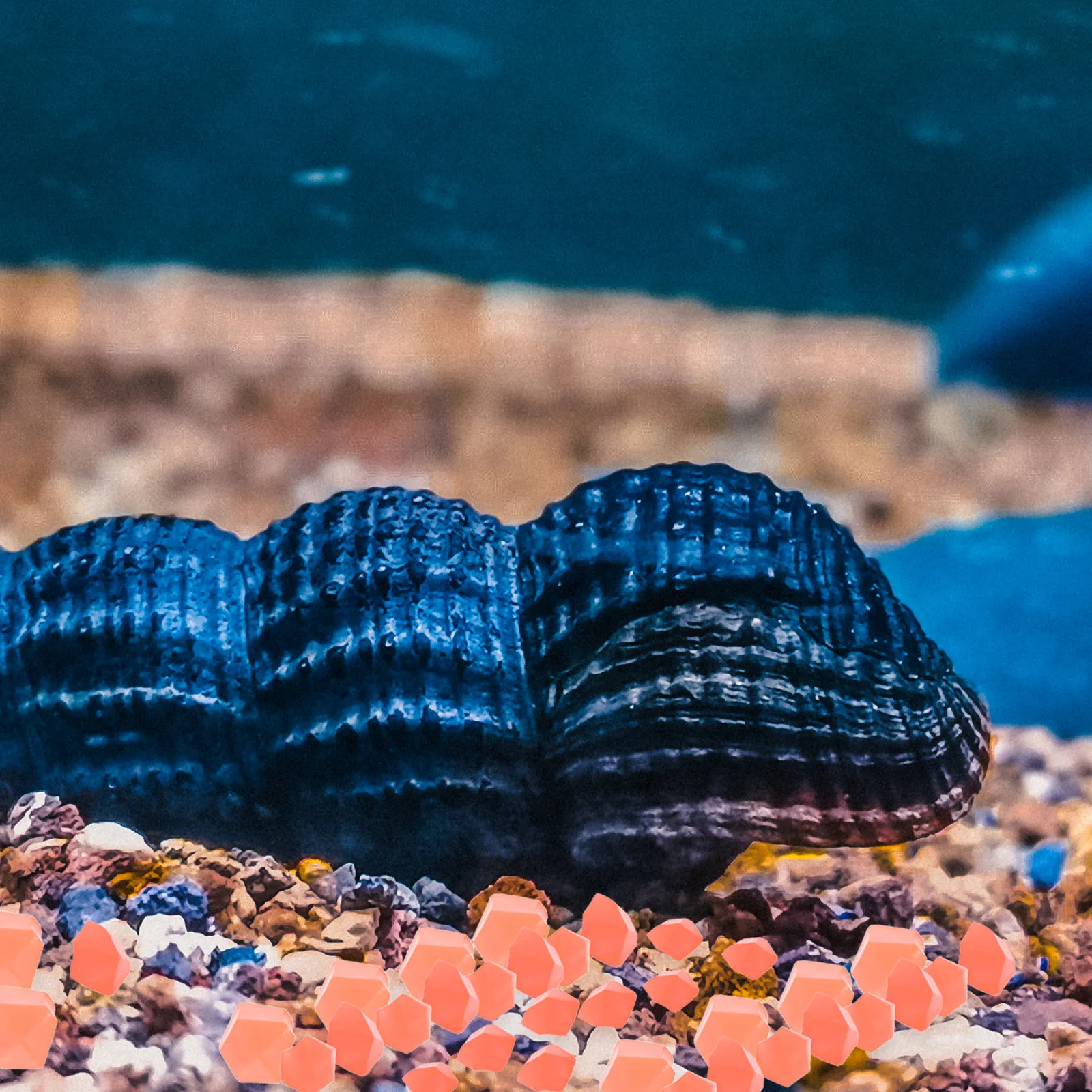 

200Pcs Luminous Decorative Aquarium Rocks Resin Landscaping Stones Aquarium Supply Garden Accessory Decorative Landscaping Rocks