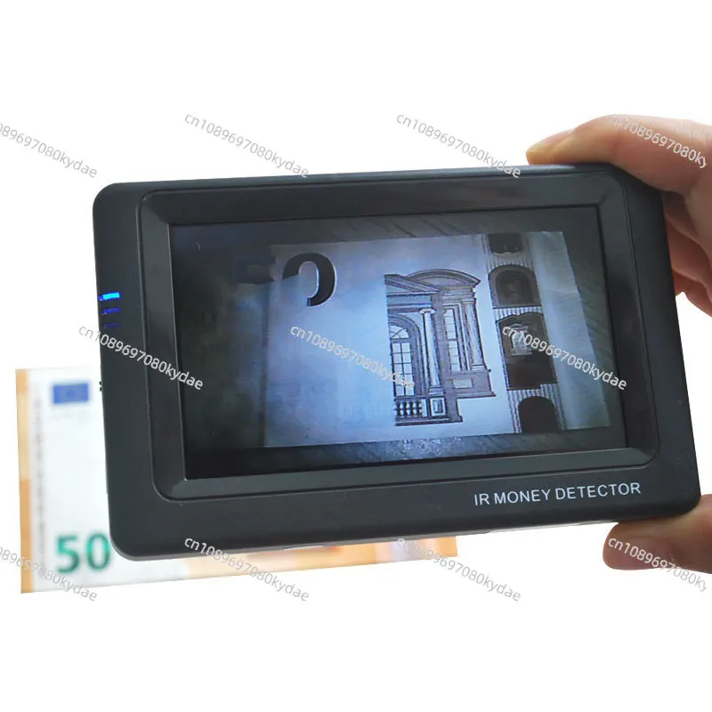 IR Money Detector Portable Mini All Currency Cash Banknote Infrared Camera Bill Detecting Machine