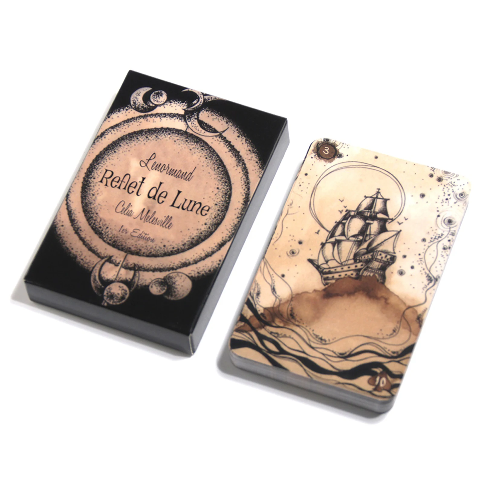 Reflet De Lune Lenormand The Scrying Ink Lenormand Rainhas do Fogo Lenormand tarot oracle deck