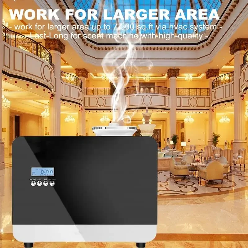 Medium Area Commercial HVAC Fragrance Oil Machine Air Conditioner Connected Scent Diffuser Machine System with WiFi App Control