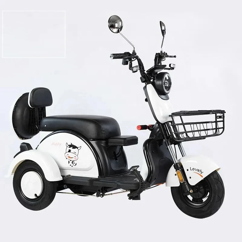 Remote Control Three-wheel Electric Bicycle 48V20AH Battery Electric Tricycle Mobility Scooter