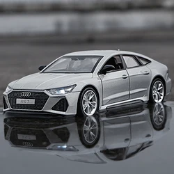 1:35 Audi RS7 Sportback Car Model Alloy Car Die Cast Toy Car Model Sound and Light Children's Toy Collectibles Birthday gift