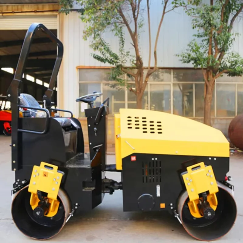 Mini Asphalt Roller Machine Hydraulic Vibratory Compactor For Road Maintenance And Pavement Construction