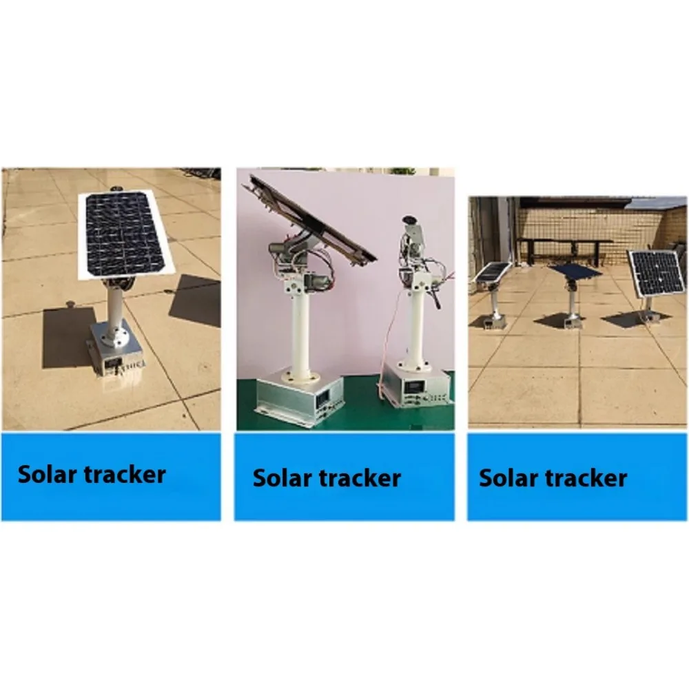 DC Dual Axis Solar Tracker Heavy Duty Metal Gimbal for Robot X Y Axis High Torque