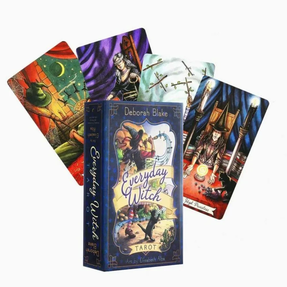 Everyday Witch Tarot Cards Deck Oracle for Family Party Deck Cards Games Board game
