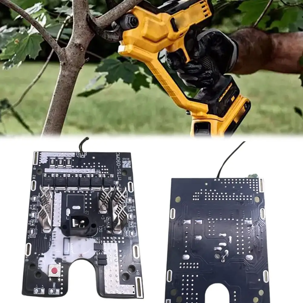 6MOS 3Alloy For Makita 18650 Side Light Protection Board 5 Strings 21V Temperature Control Suitable For Electric Scissors&Hammer