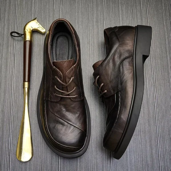 Casual men's shoes autumn breathable new style personalized lace up youth round head trend winter plus velvet