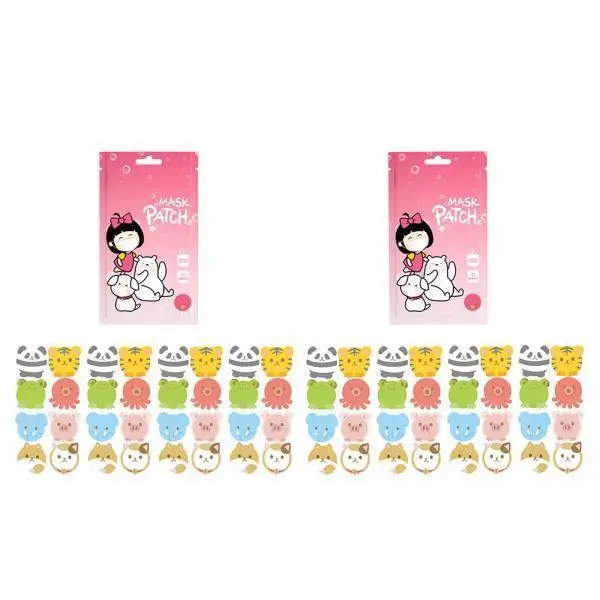 Mask Freshener Patch Decor Mini Scent Sticker Cloth Scented for Kids Adults Face Mask Easy Use