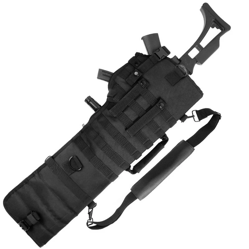 Bolsa táctica para Rifle al aire libre, funda para escopeta, funda para Rifle, armas de nailon, soporte para caza Airsoft, correa para bolsa de pistola de Paintball