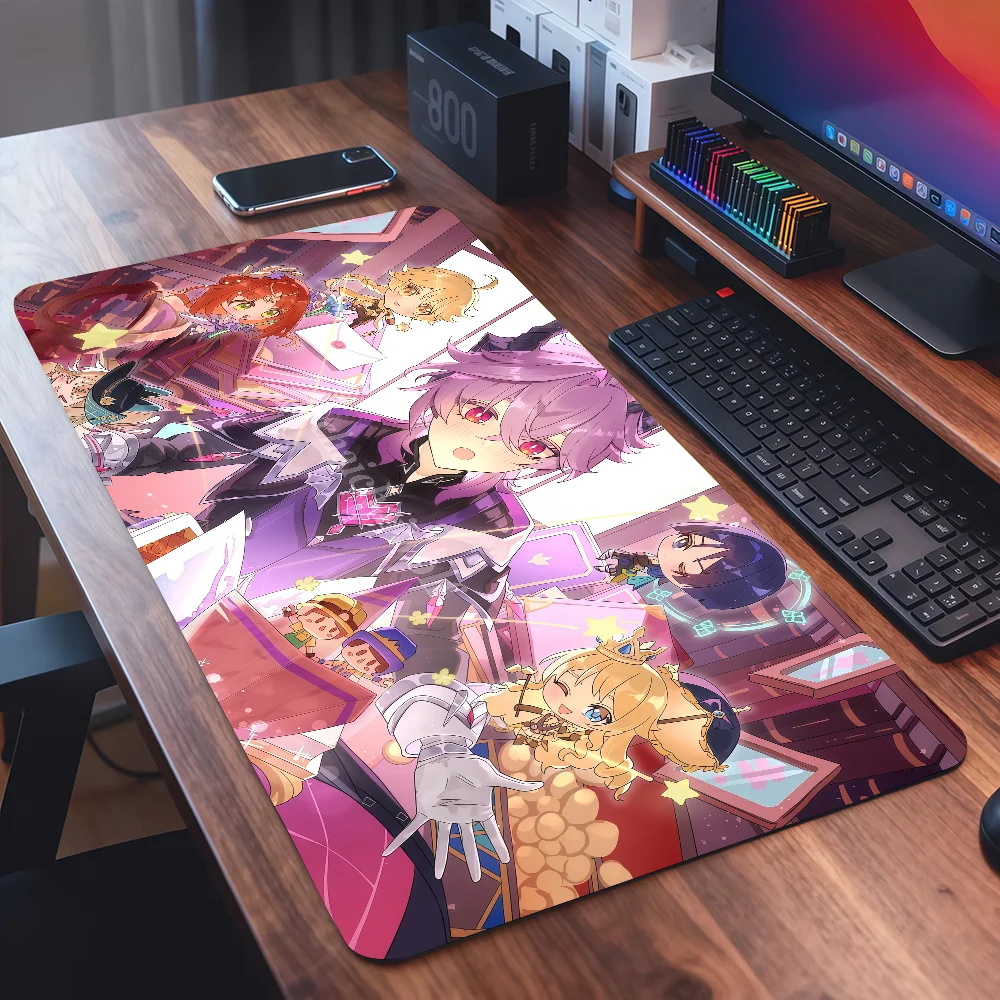 Game Genshin Impact Durin Mouse Pad Square Office Gaming Desk Mat Waterproof Non-Slip Rubber Decorative