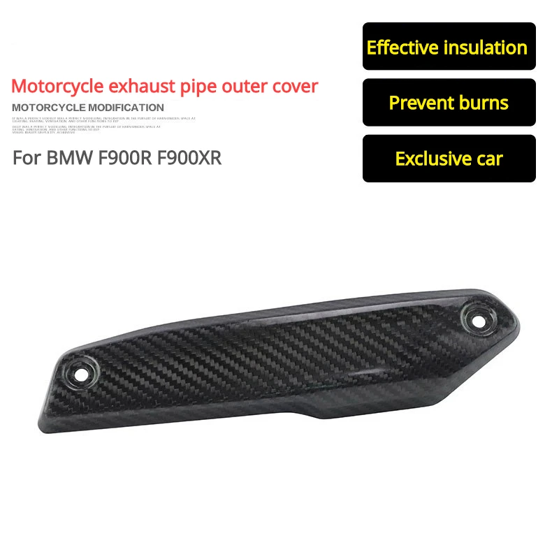 

Motorcycle Exhaust Modified Muffler Escape Carbon Fiber Anti Scalding Board for BMW F900 F900R F900XR