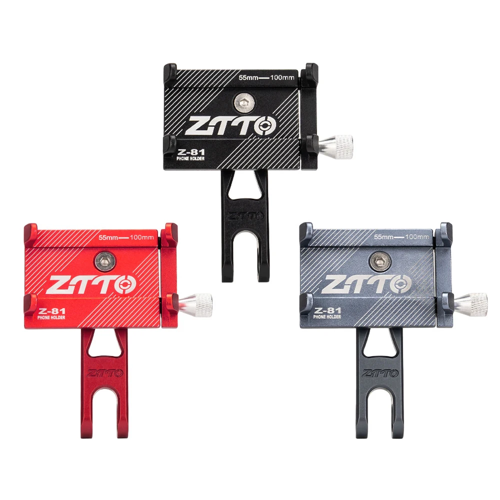 

Anti-Shake Bike Phone Holder Adjustable Bicycle Cell Phone Holder Aluminum Alloy Phone Bracket