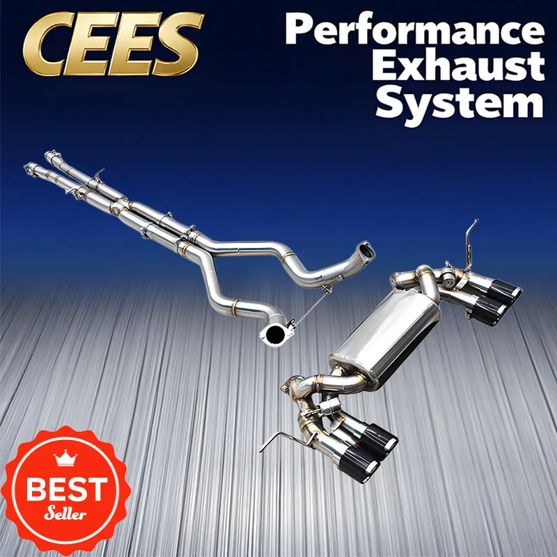 

CEES Tuning Catback Exhaust Pipes for Land Rover Defender V8 5.0T 2020-2024 Stainless Steel Exhaust with Valve Control System