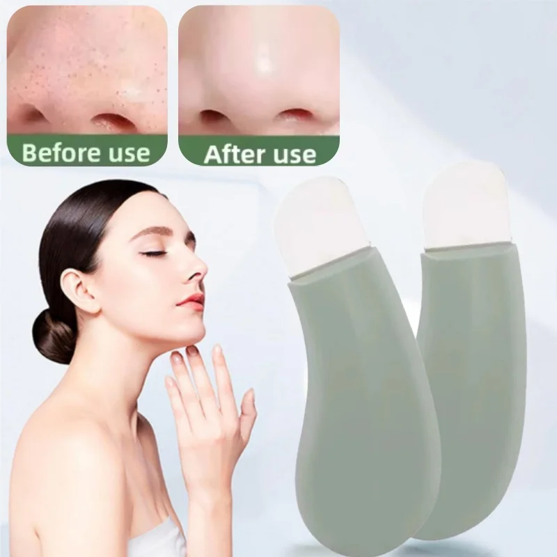 أدوات إزالة الرؤوس السوداء أداة مكشطة الوجه وملعقة تنظيف البشرة لتنظيف المسام ومزيل الرؤوس السوداء والزنجبيل #1