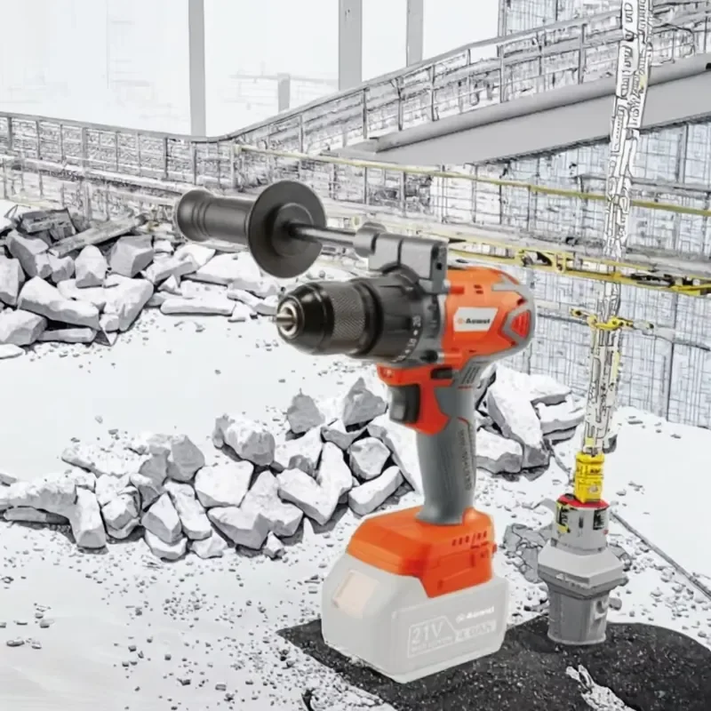 High Quality Portable Electric Cordless Drill Factory Arrivals Variable Speed Brushless Motor Battery Power