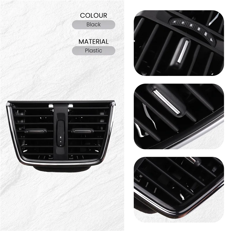 

Efficientt-Rear Air Conditioning Vents AC Vent Grille Assembly 5ED819203 For MQB Skoda Octavia 2015-2022