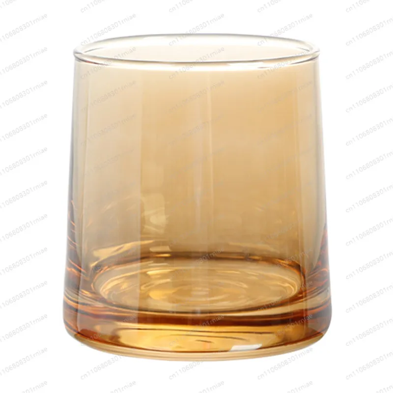 Hotel B&B customized mouthwash cup, Nordic style thickened glass toiletry cup, commercial room toothbrushing cup