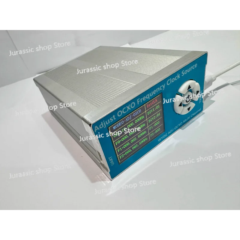 

10M 0.1ppm OCXO Adjustable Frequency Standard 2.5K-200M Clock Source Module w/ SMA Female Connectors