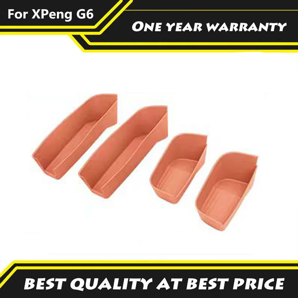 

Fit For XPeng Xiao Peng G6 2023 2024 2025 Storage Box Under The Car Door Silicone Interior Decoration Door Slot Pad Storage Box