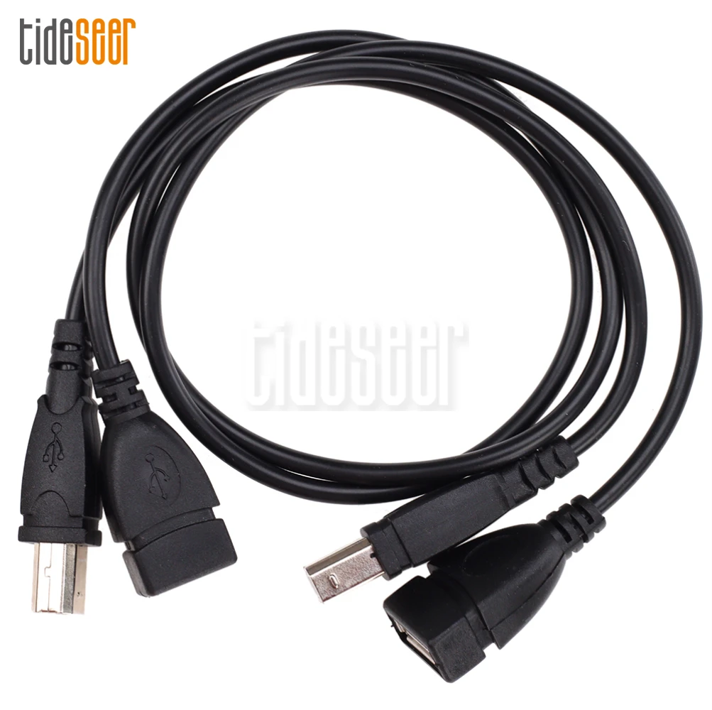 

500pcs USB 2.0 Type A Female to B Male Printer Extension Cable