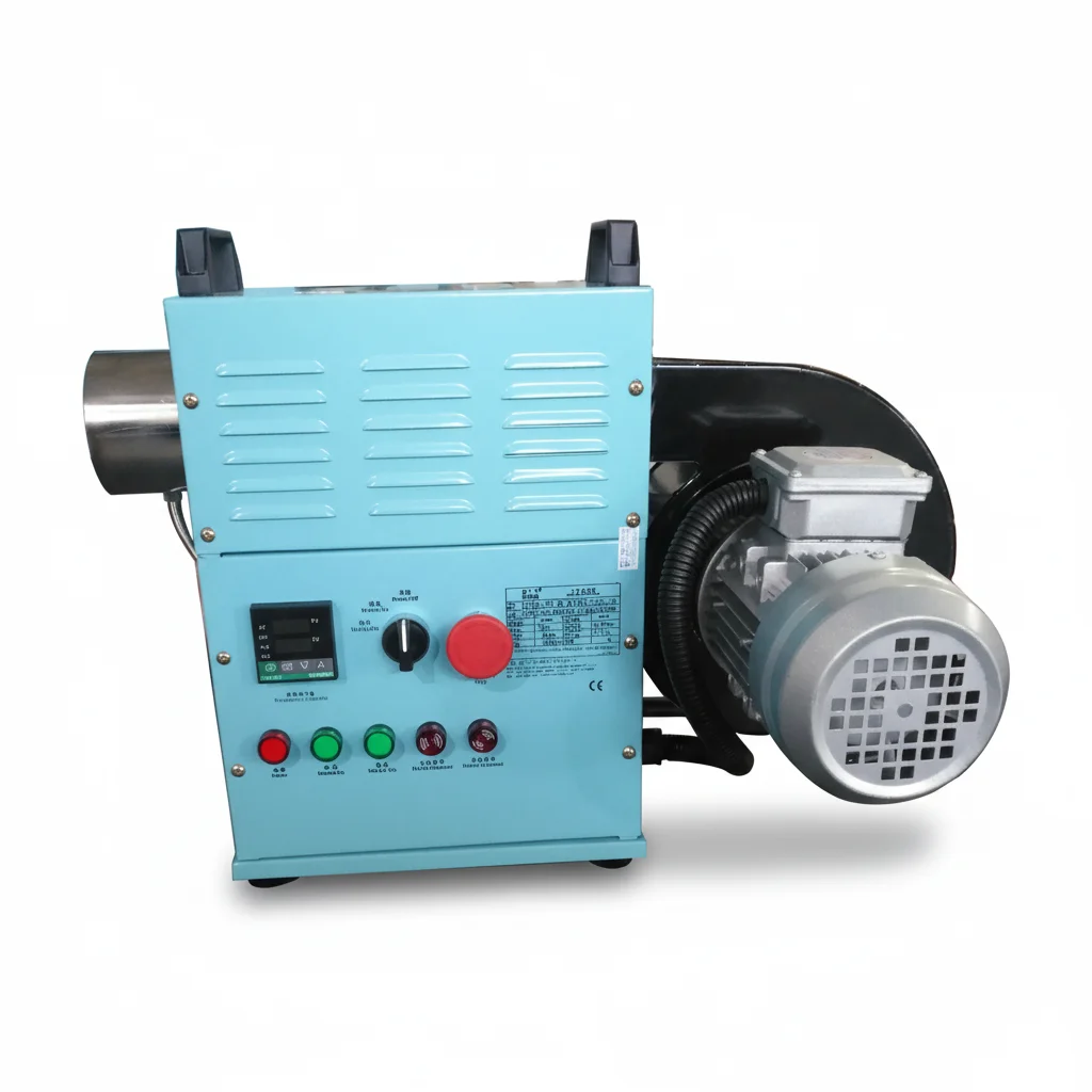 

380V 7.5KW 250W Hot Air Blower For Shrink Wrap Packaging, Adjustable Temperature Heat Alternative