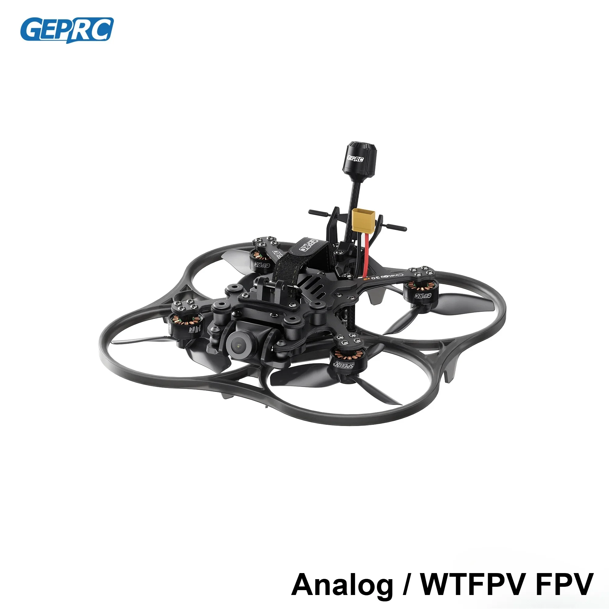 

GEPRC Cinelog30 V2 Analog / WTFPV FPV TAKER F722 45A AIO FC 1404 3850KV Motors Fly FPV Racing Drone RC Quadcopter