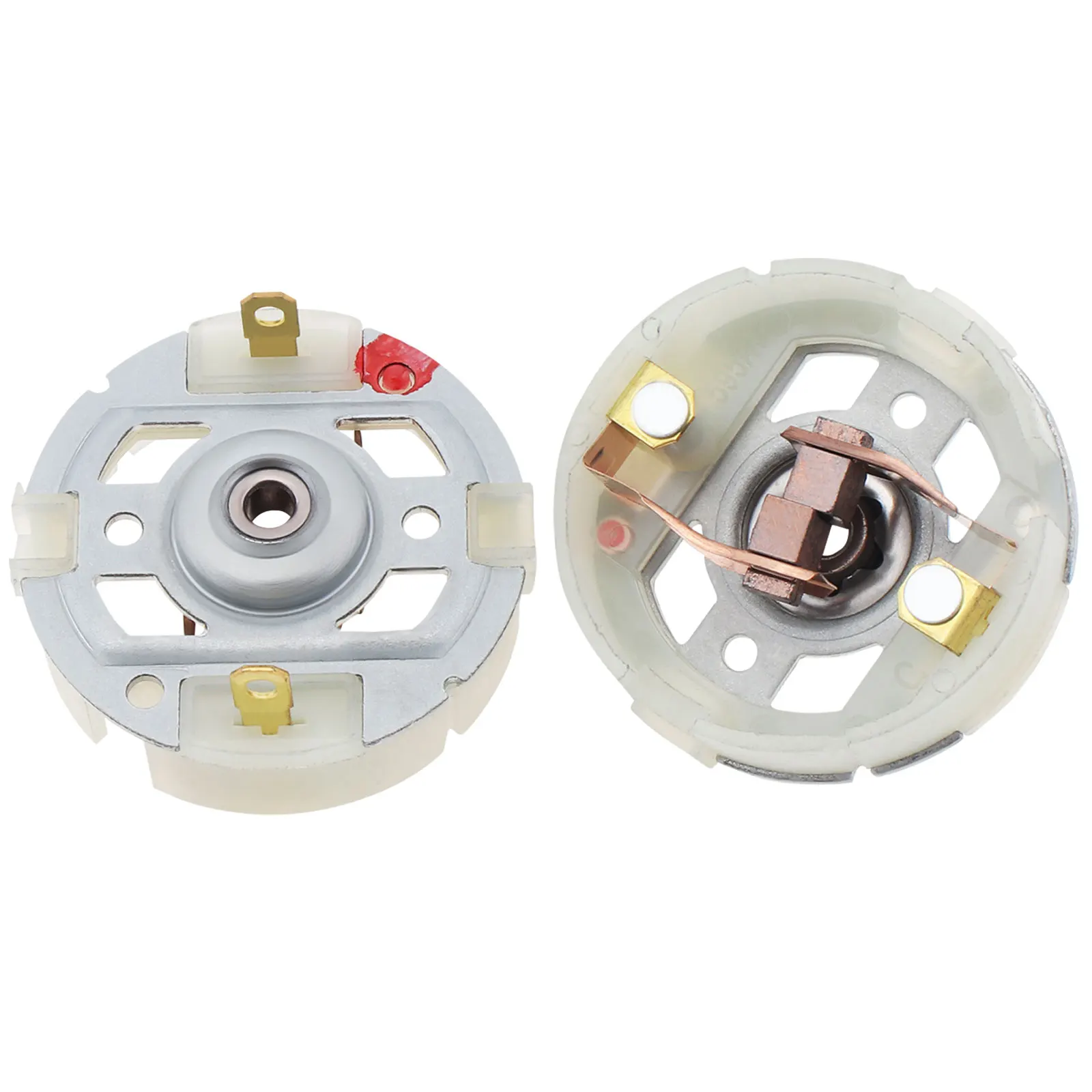 Porta spazzole in carbone per motore trapano elettrico RS550 da 2 pezzi con sostituzione spazzola in rame per accessori motore RS550 RS555 RS545