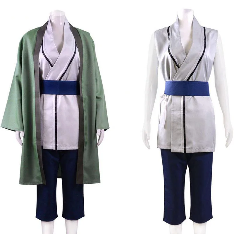 2024 Tsunade Cosplay Costume Japanese Anime Cartoon Girls Women Kimono Halloween Carnival Suit Tsunade Wig