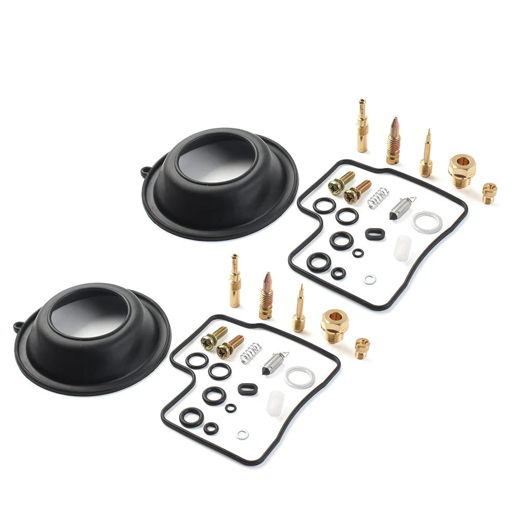 2 Sets Motorbike Carburetor Repair Kit Plunger Diaphragm For Honda VT700 VT750 Shadow VT700C VT750C
