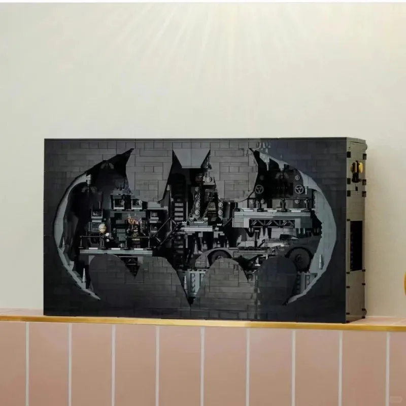 신상품 3981개 슈퍼 히어로 배트케이브 섀도우 박스 76252 클래식 블록 소년 및 성인용 크리스마스 생일 선물