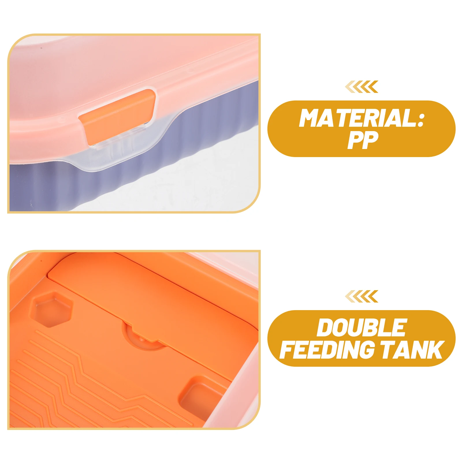 

Multi-Function Aquarium Tank Non-Slip Platform Desktop Reptile Habitat Tortoise Living House Plastic Turtle Breed Box Aquatic
