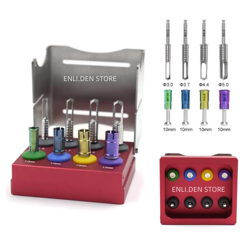 New Dental Implant Drill Positioning Guided Kit Pilot Pioneer Drill Surgery Bone Collector Dental Trephine Drill Kit