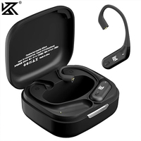 KZ AZ09 Pro Wireless Headphones Adapter Cable QCC3040 Bluetooth 5.2 Module Upgrade Cable Ear Hook C Pin With Charging Case