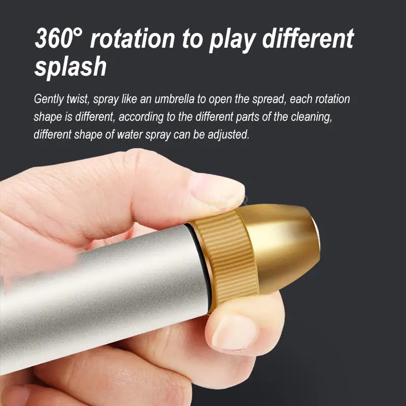 Premium Tuin Water Slang Zelf Coiling Terugslag Intrekbare Spoel Spuit Zeep Dipenser Fles Gieter Sproeikop Sprinkler
