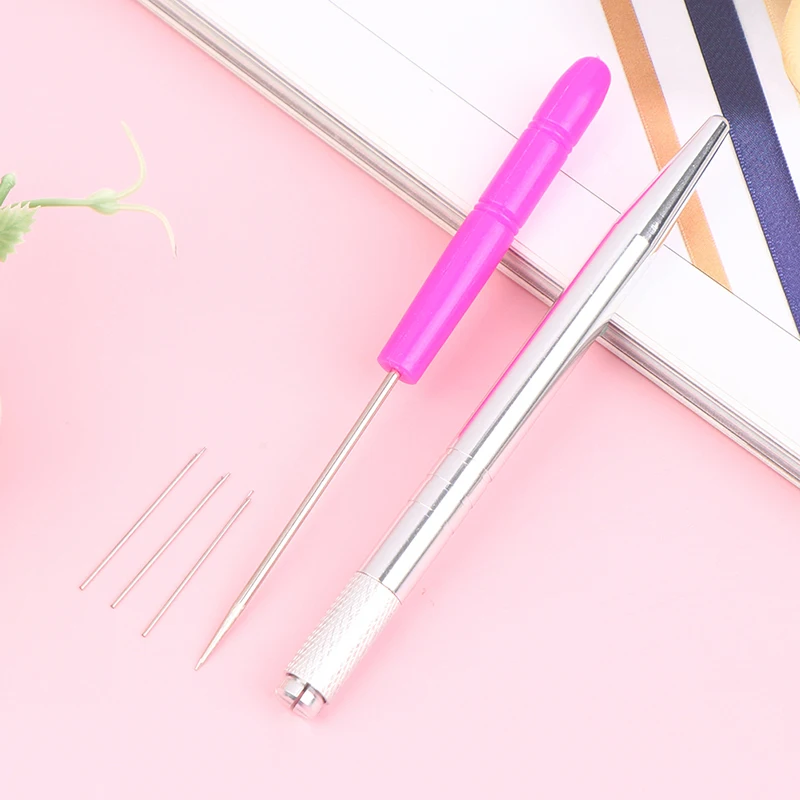Hot Sale 0.8mm Doll Hair Reroot Needle Kit Repaint Baby Head Reborn Hair Rooting Tools Wig Making Supplies Accessories Set